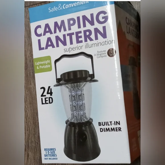 Portable Camping Lantern with Built-in Dimmer - Picture 2 of 3